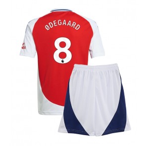 Arsenal Martin Odegaard #8 Dětské Domácí dres komplet 2024-25 Krátký Rukáv (+ trenýrky)